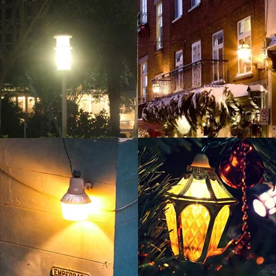 GREENIC Yellow Dusk to Dawn LED Bulbs, 15W, 2-Pack, picture 2